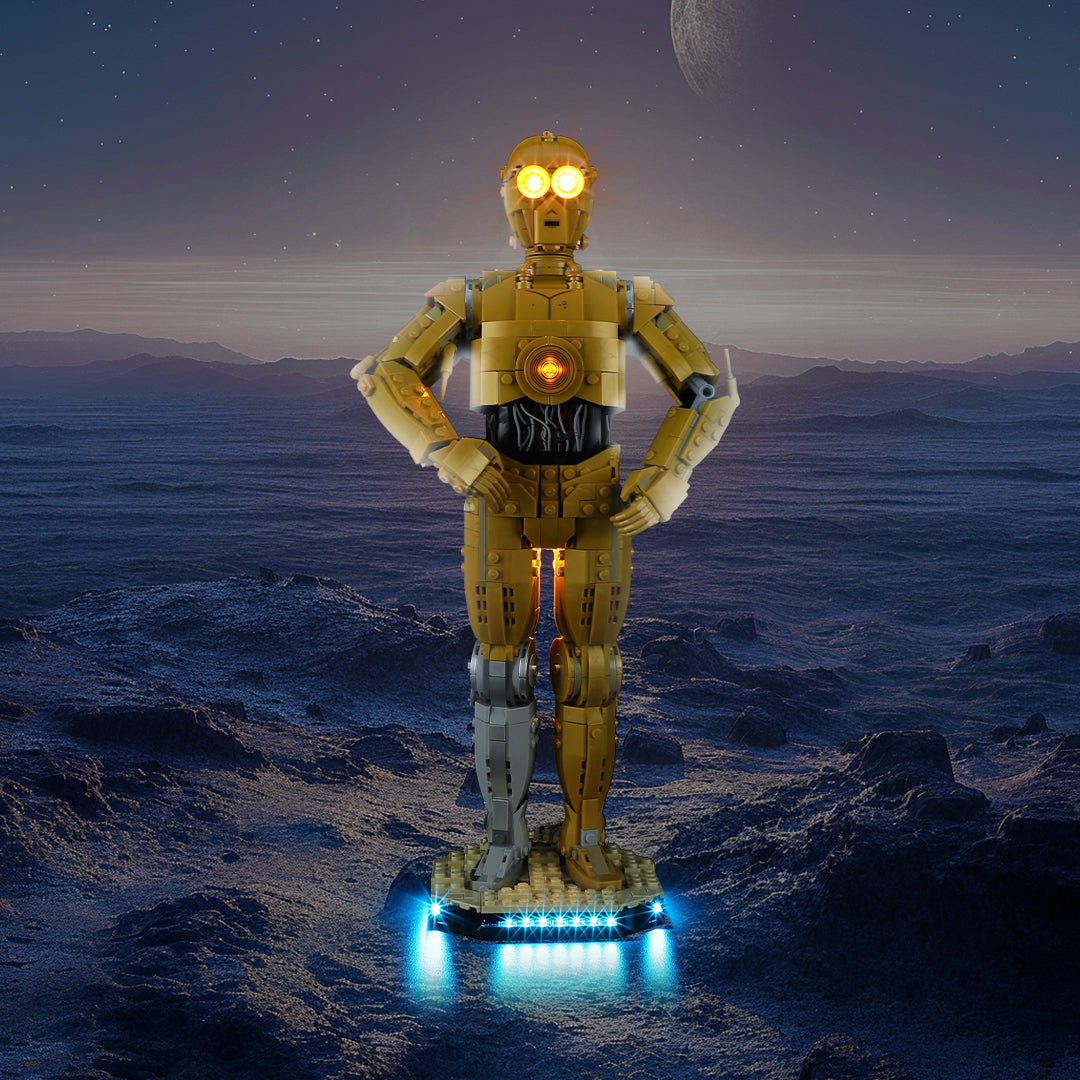 Beleuchtungsset für C-3PO 75398-Briksmax