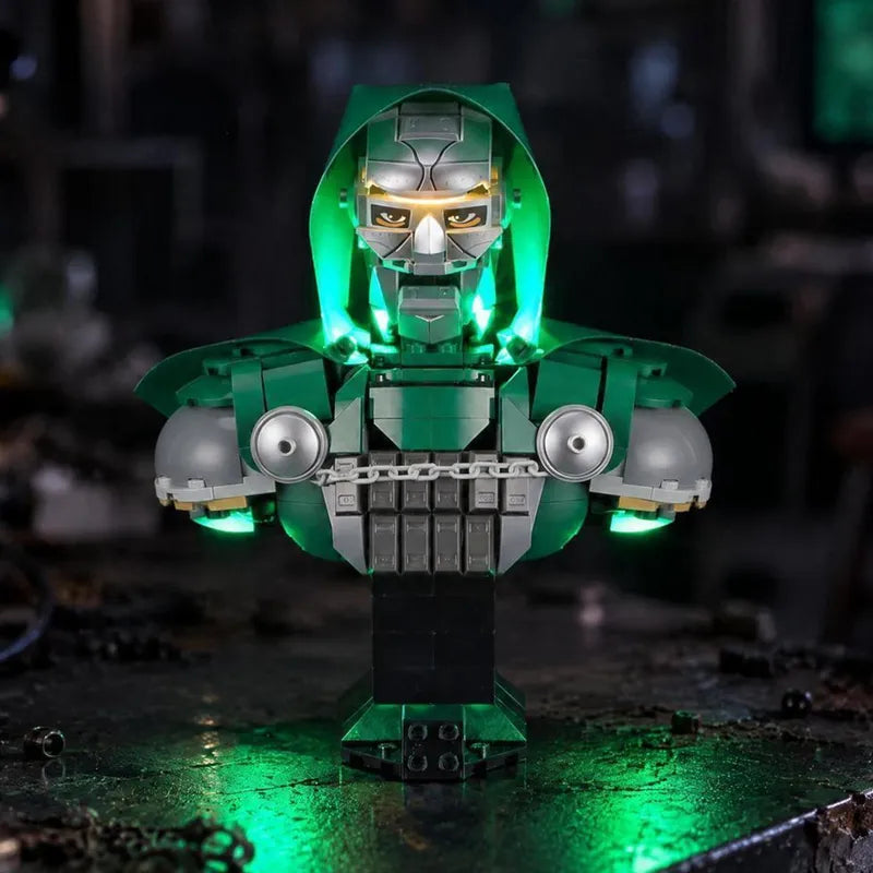 Light Kit for Doctor Doom Bust 76345 - Briksmax 2.0