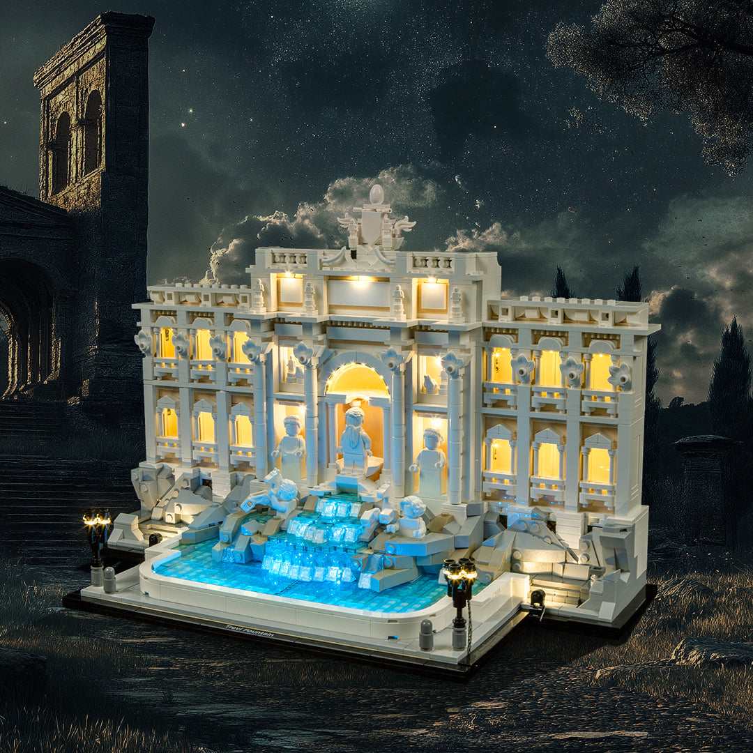 Kit d'éclairage pour fontaine Trevi 21062 - Briksmax 2.0 (Version avec télécommande)