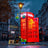 Light Kit for Red London Telephone Box 21347-Briksmax