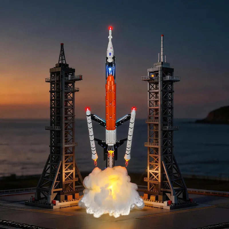 Beleuchtungsset für die NASA Artemis Space Launch System Rakete 42221 – Briksmax 2.0 | Touch-Steuerung