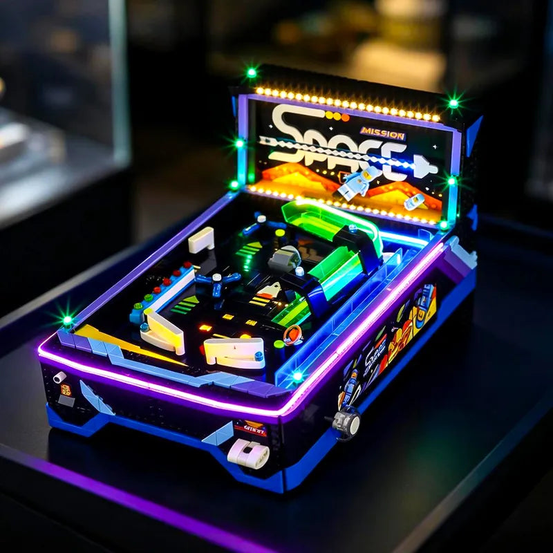 Light kit for Classic Space Pinball Machine 11374 – Dynamic Lighting Effects| Briksmax 2.0