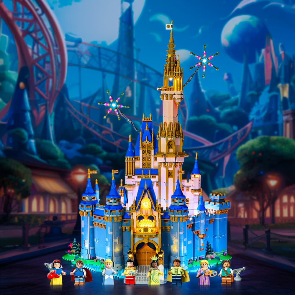 Briksmax Remote Light Kits For Disney Castle 43222- 1