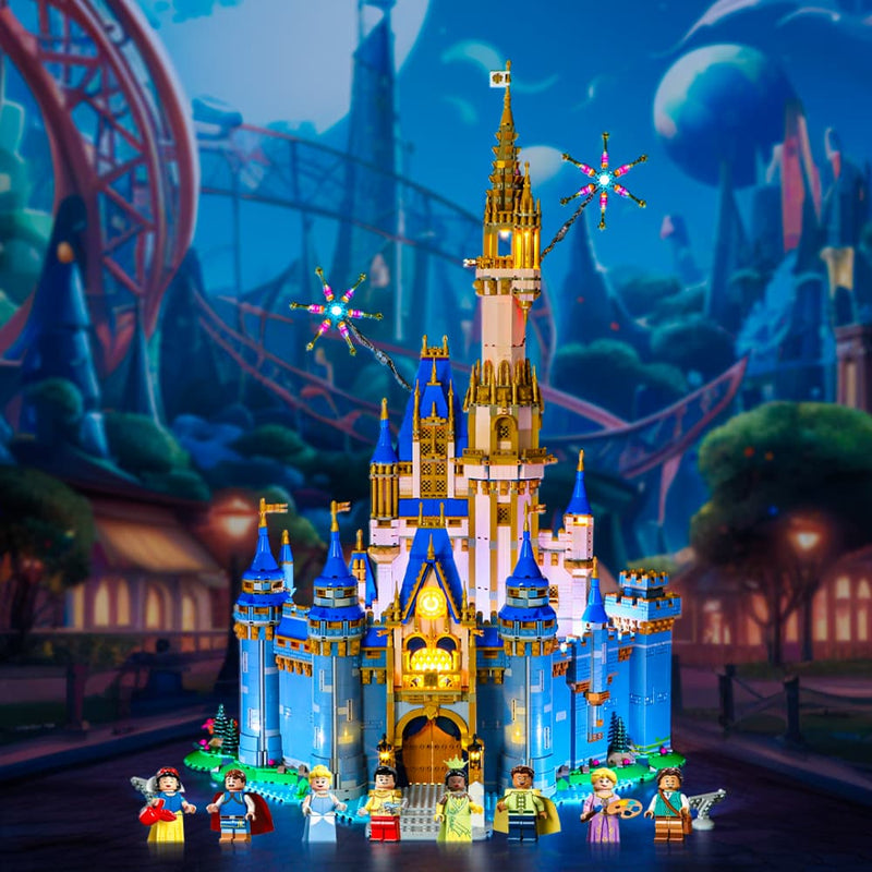 Briksmax Remote Light Kits For Disney Castle 43222- 1