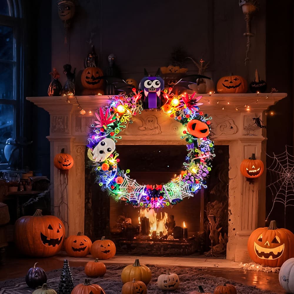Briksmax 2.0 Light Kit For LEGO Halloween Wreath  #40825 - 1
