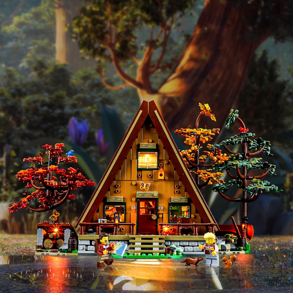 Light Kit For A-Frame Cabin 21338-Briksmax