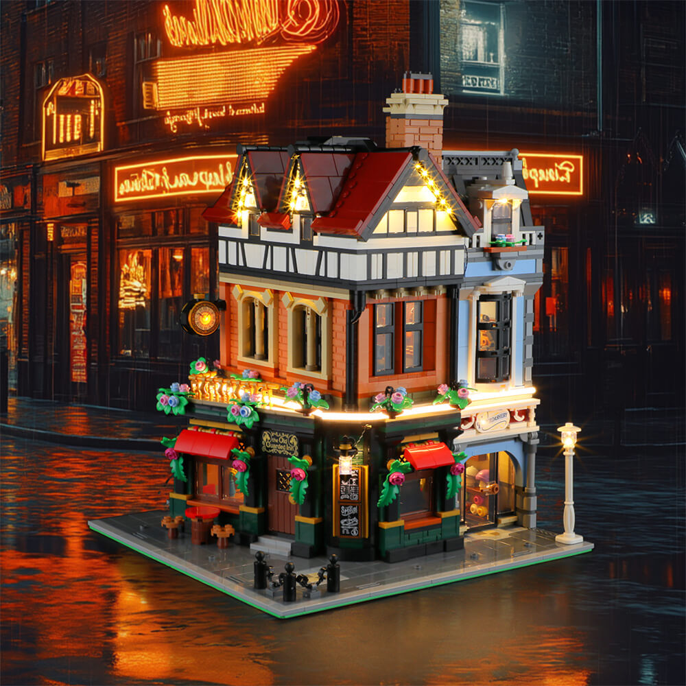 Briksmax 2.0 Light Kit For LEGO Tudor Corner 10350-1