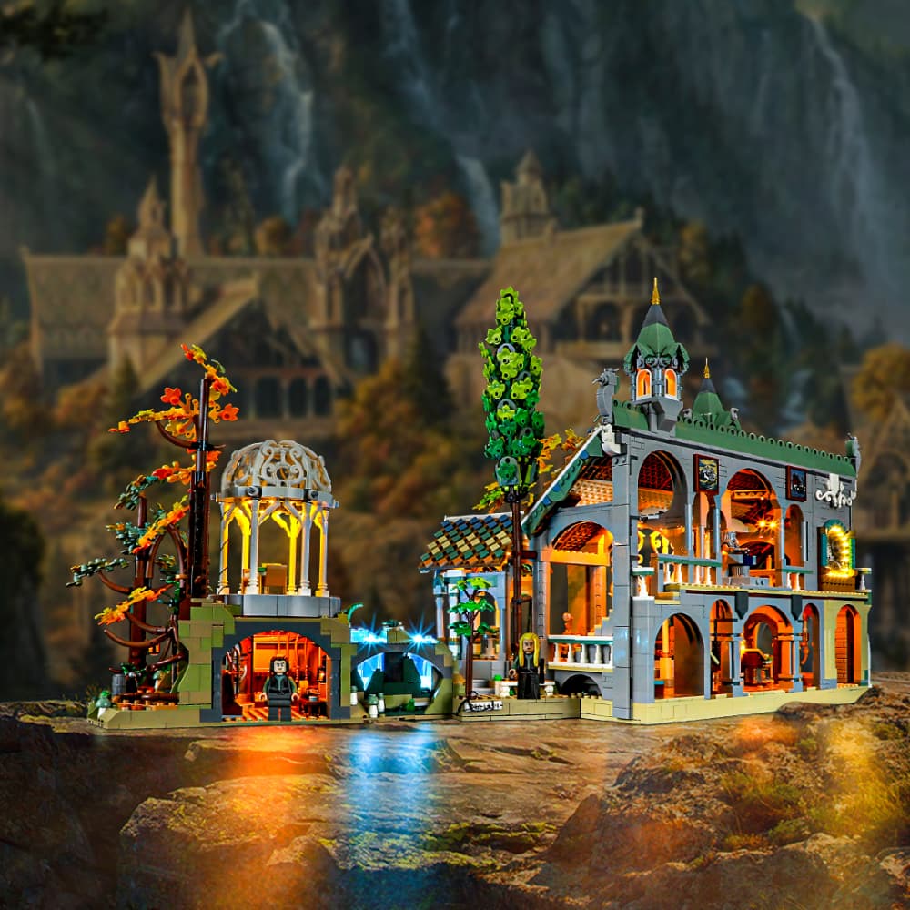 Briksmax Light Kit For LEGO The Lord Of The Rings: Rivendell #10316 - 1