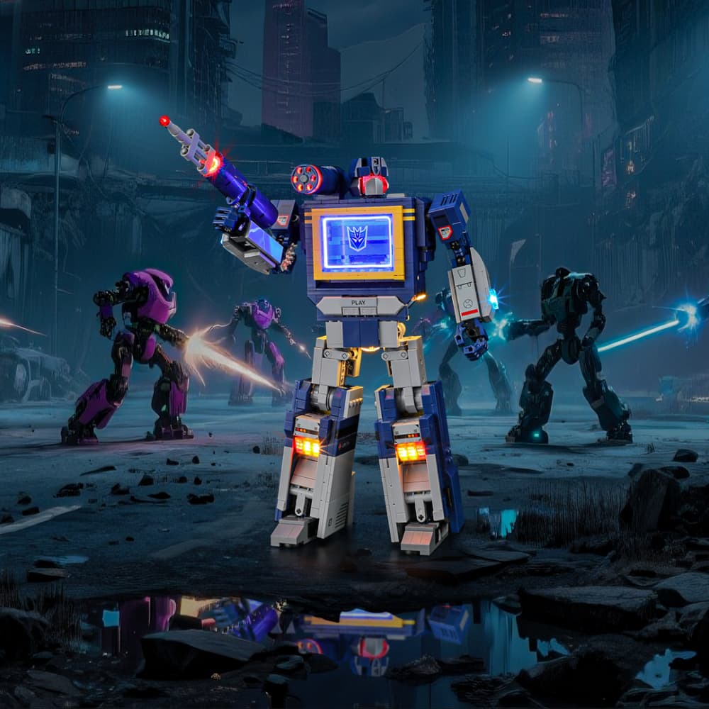 Briksmax 2.0 Light Kit For 
LEGO Transformers: Soundwave #10358 - 1
