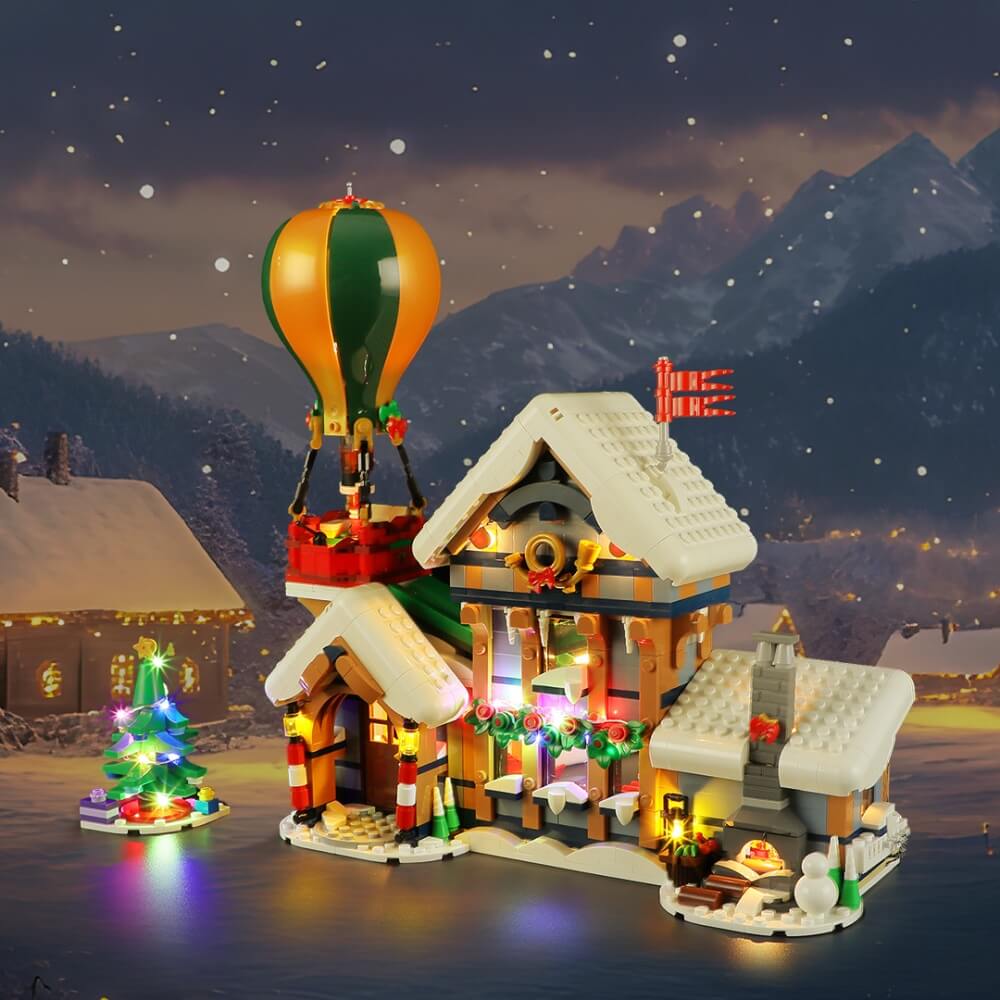 Light Kit for Santa's Post Office 10339 - Briksmax 2.0