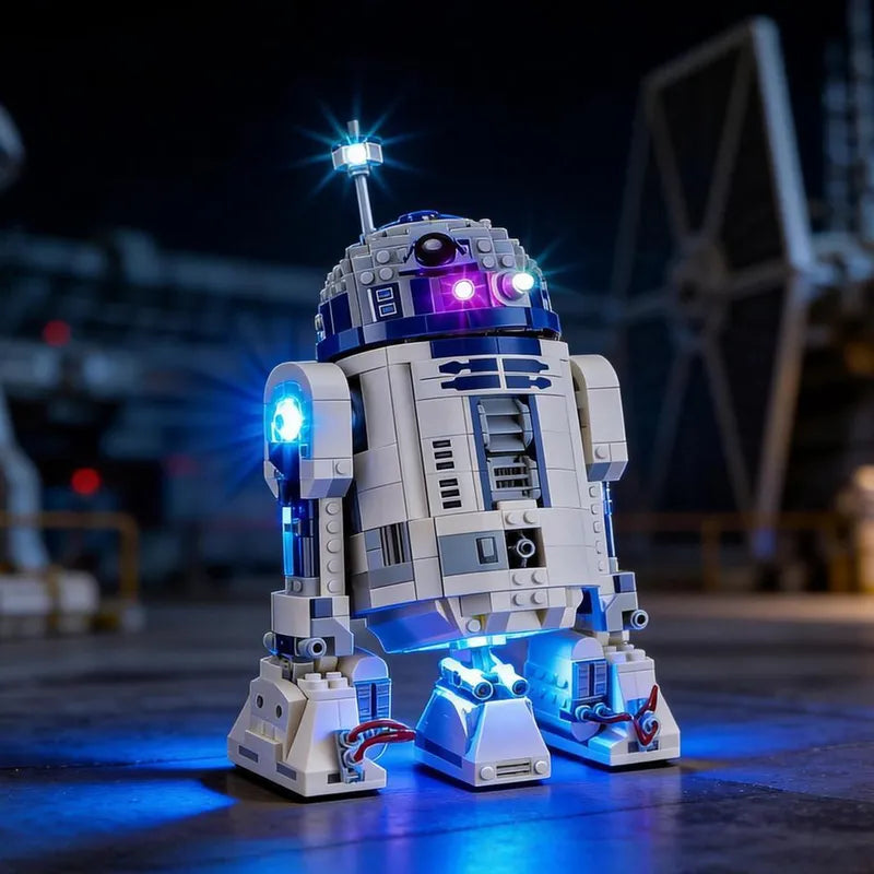 Beleuchtungsset für Star Wars R2-D2 75379 -Briksmax 2.0 | Touch-Steuerung