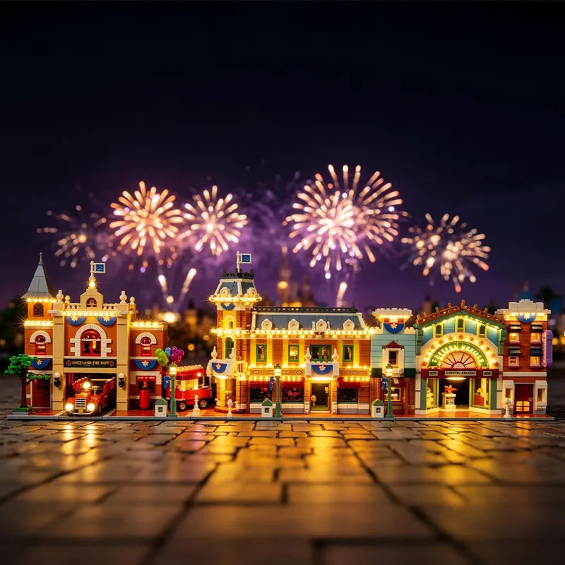 Light kit for Disney Main Street, U.S.A. 43302 - Lightailing