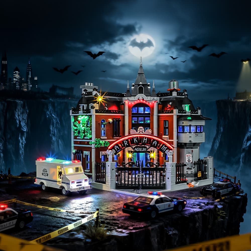 Lightailing Light Kit For LEGO Arkham Asylum  #76300 - 1