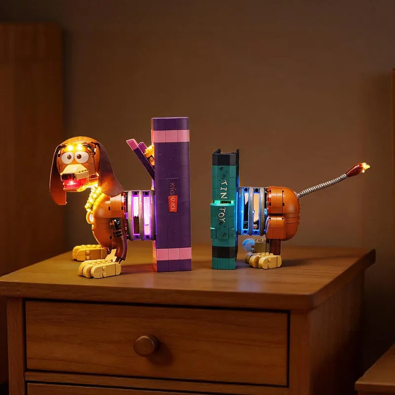 Beleuchtungsset für Toy Story Slinky Dog Buchstützen 43301 -Lightailing