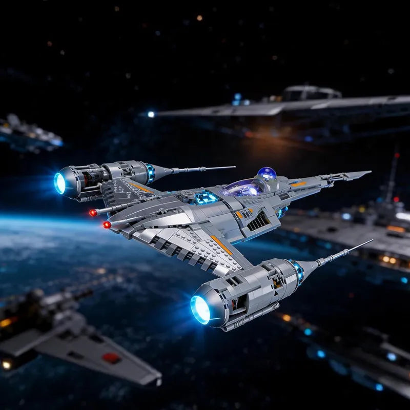 Beleuchtungsset für The Mandalorian's N-1 Starfighter 75442 - Lightailing