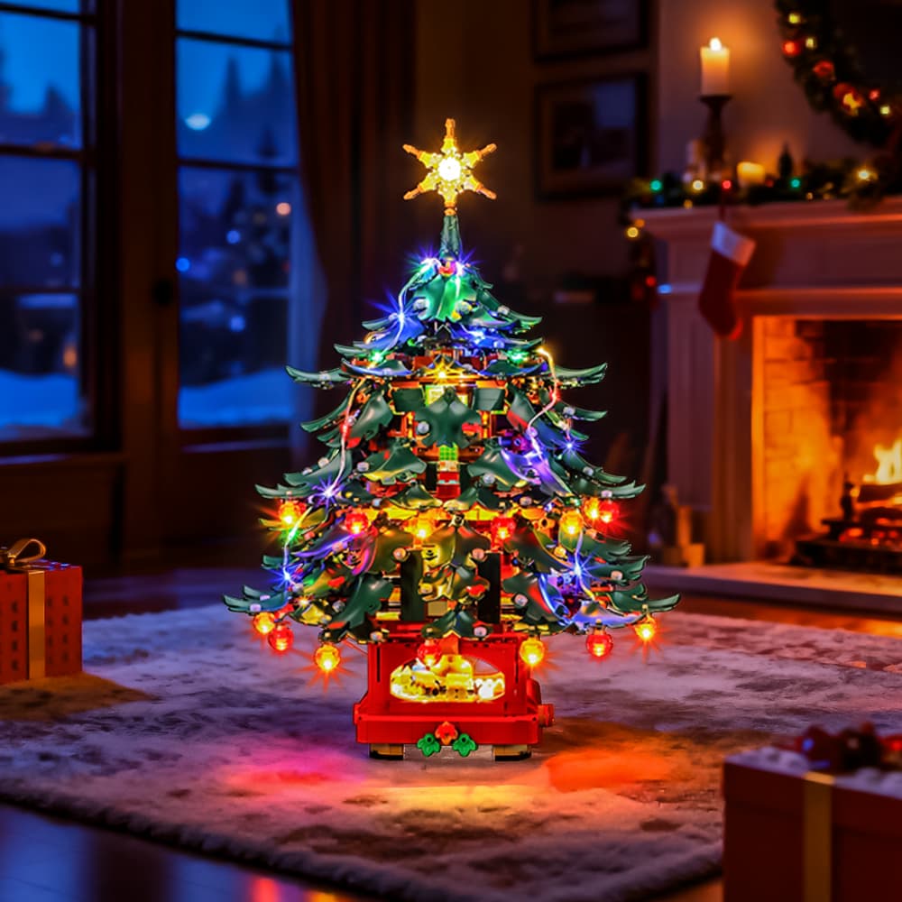 Lightailing Light Kit For LEGO Family Christmas Tree #41843- 1