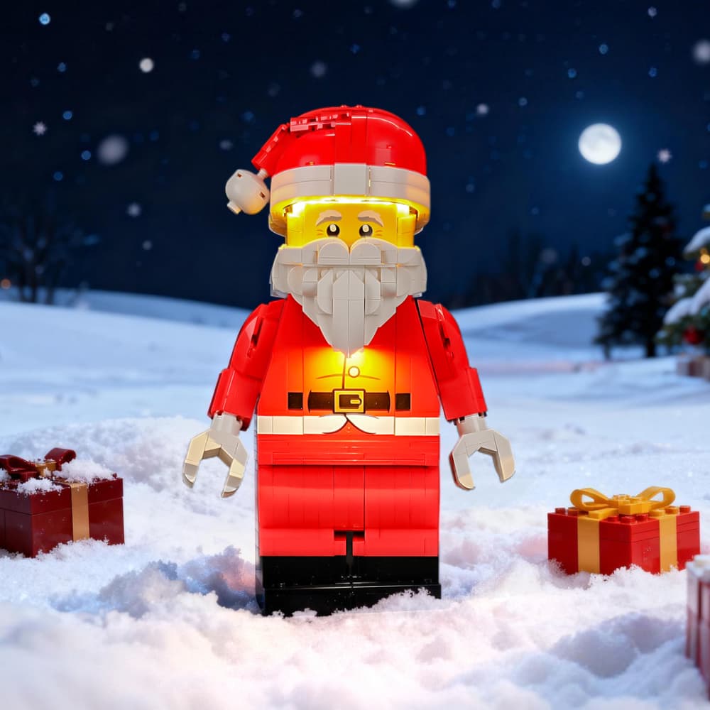 Light Kit for Up-Scaled Santa Minifigure 40820- Lightailing