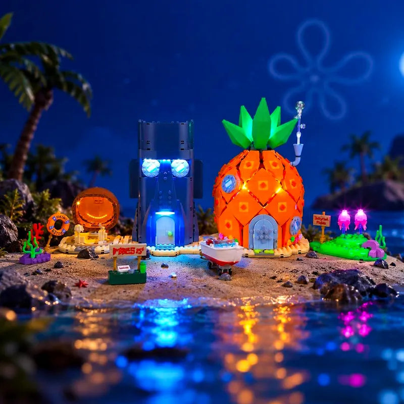 Light Kit for SpongeBob SquarePants: Bikini Bottom 11386  - Lightailing【Not Final Price｜Coming Soon】