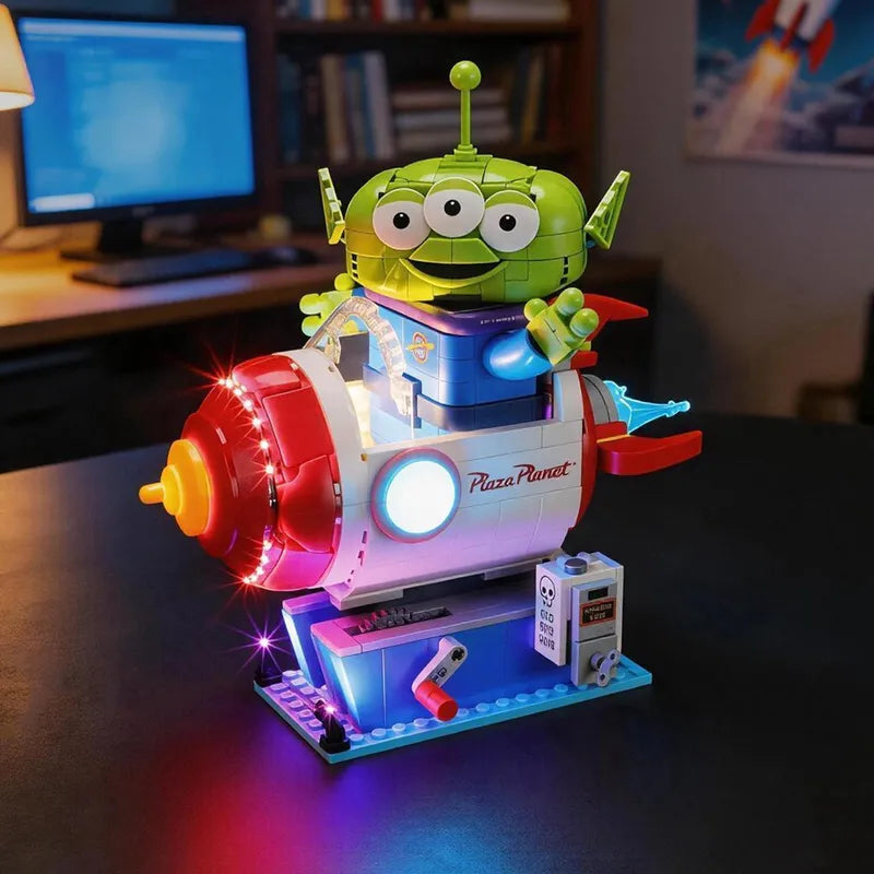 Light Kit for Alien with Pizza Planet Rocket Ride 43307-Lightailing
