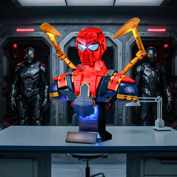 Lightailing Light Kit For LEGO Iron Spider-Man Bust #76326 - 1