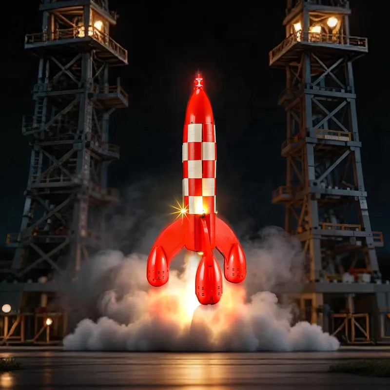 Light Kit for Tintin Moon Rocket 21367 - Lightailing