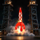 Kit lumineux pour la Fusée lunaire de Tintin 21367 - Lightailing