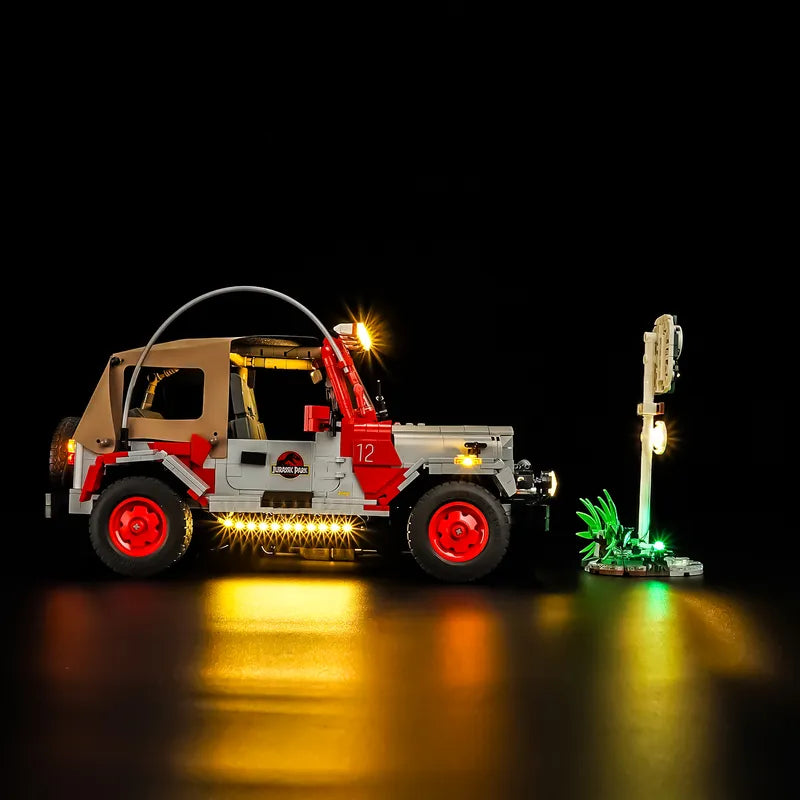 Light Kit for Jurassic Park Jeep Wrangler 77984 - Lightailing