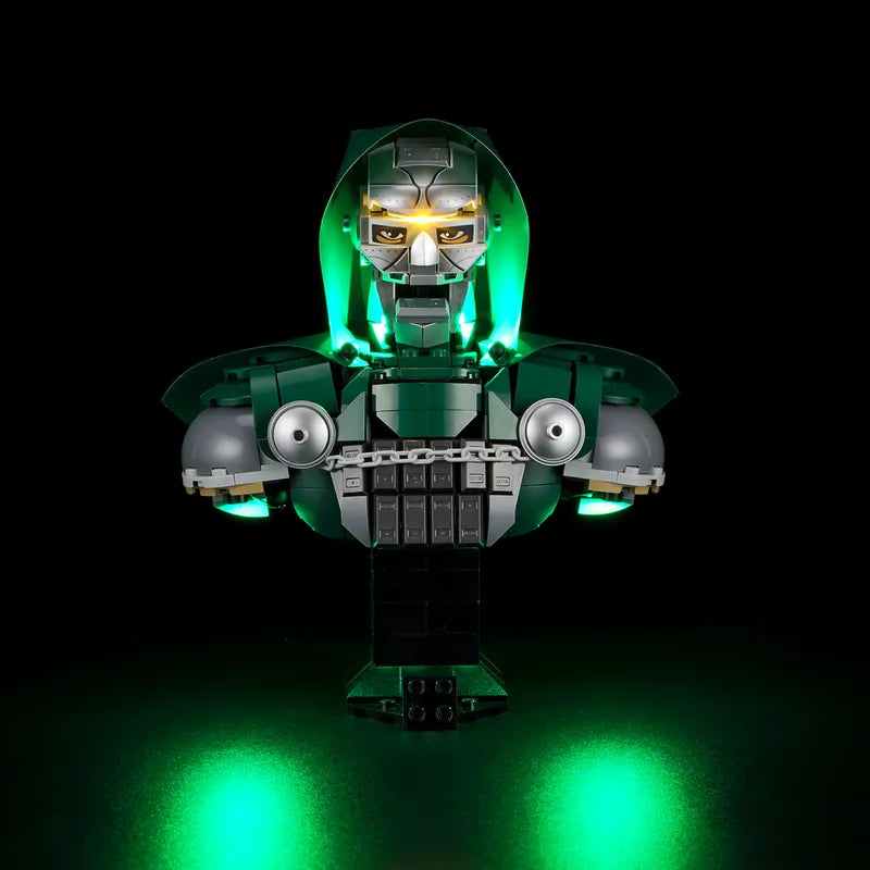 Light Kit for Doctor Doom Bust 76345 - Briksmax 2.0