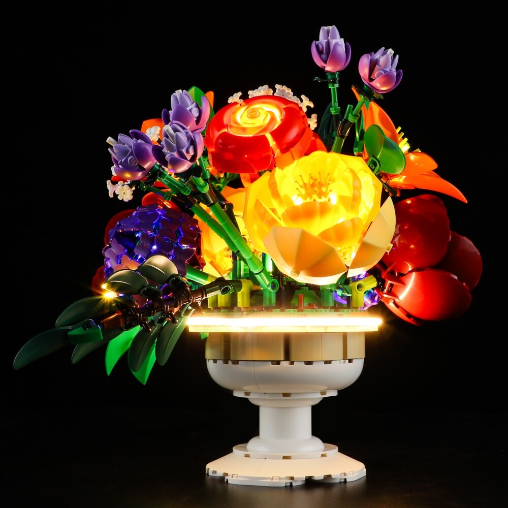 Lightailing Light Kit For LEGO Flower Arrangement 10345-5