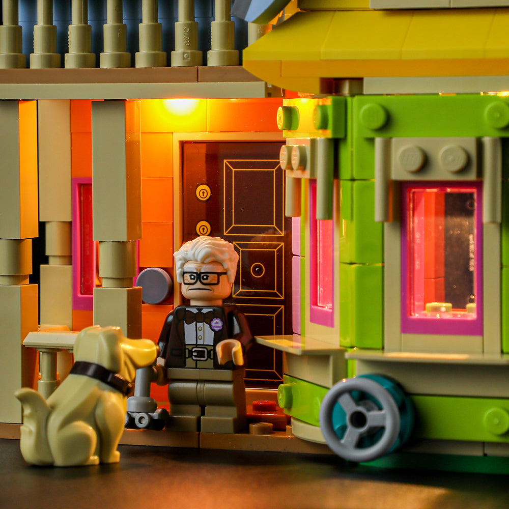 Light Kit For Disney ‘Up’ House 43217-Briksmax