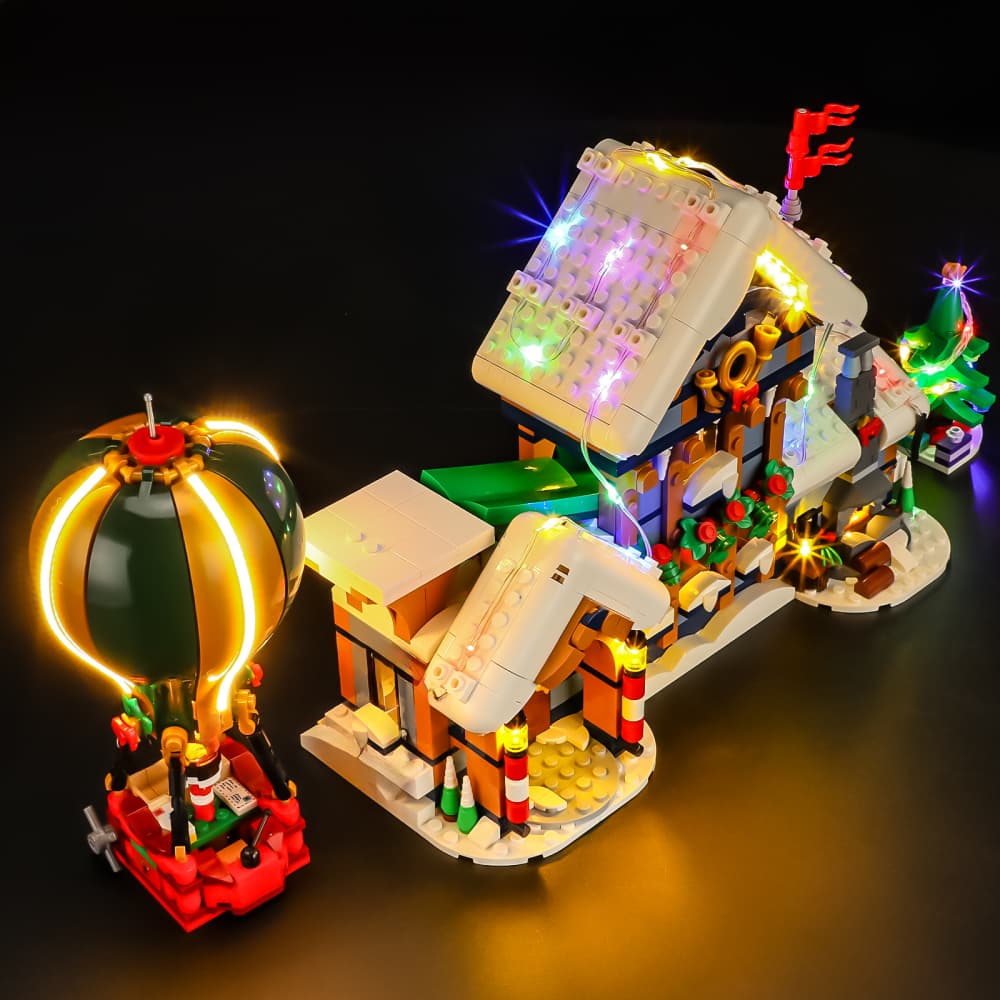 Light Kit for LEGO Santa's Post Office 10339（Breathing Light Edition）- Briksmax 2.0 - 6