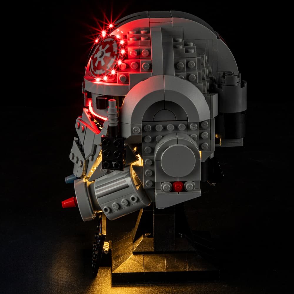 Briksmax Light Kit For LEGO AT-AT Driver Helmet #75429 - 6