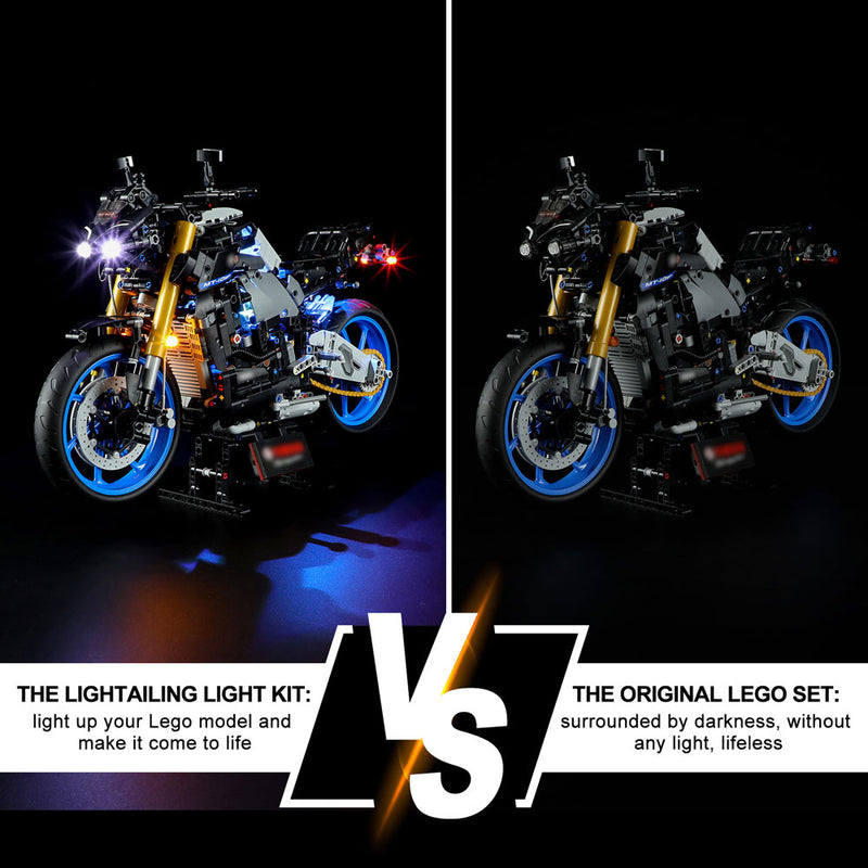 Lightailing Lichtset für LEGO Yamaha MT-10 SP 42159