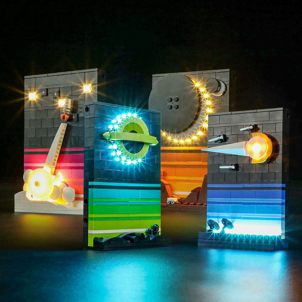 Kit d'éclairage pour Tales of the Space Age 21340-Briksmax 