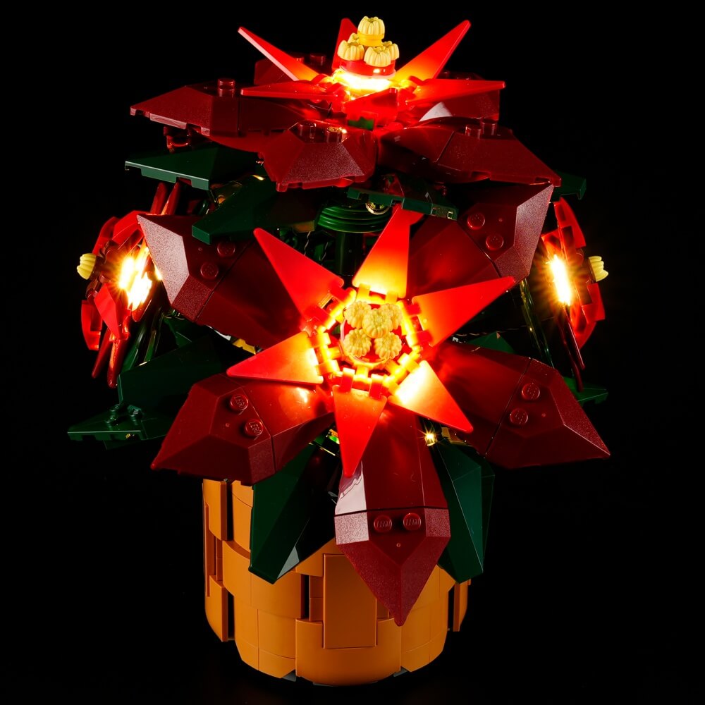Beleuchtungsset für Weihnachtsstern 10370 -Briksmax