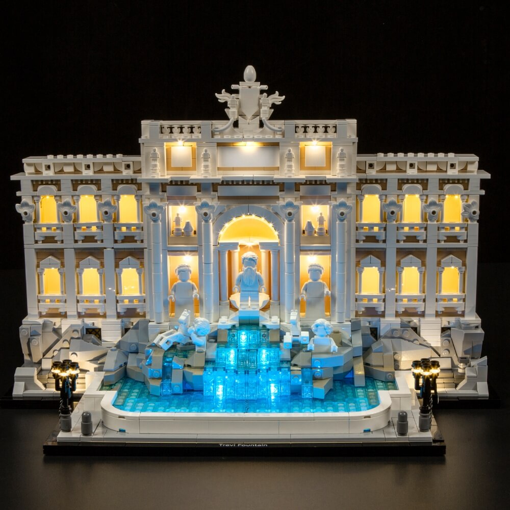 Kit d'éclairage pour fontaine Trevi 21062 - Briksmax 2.0 (Version avec télécommande)