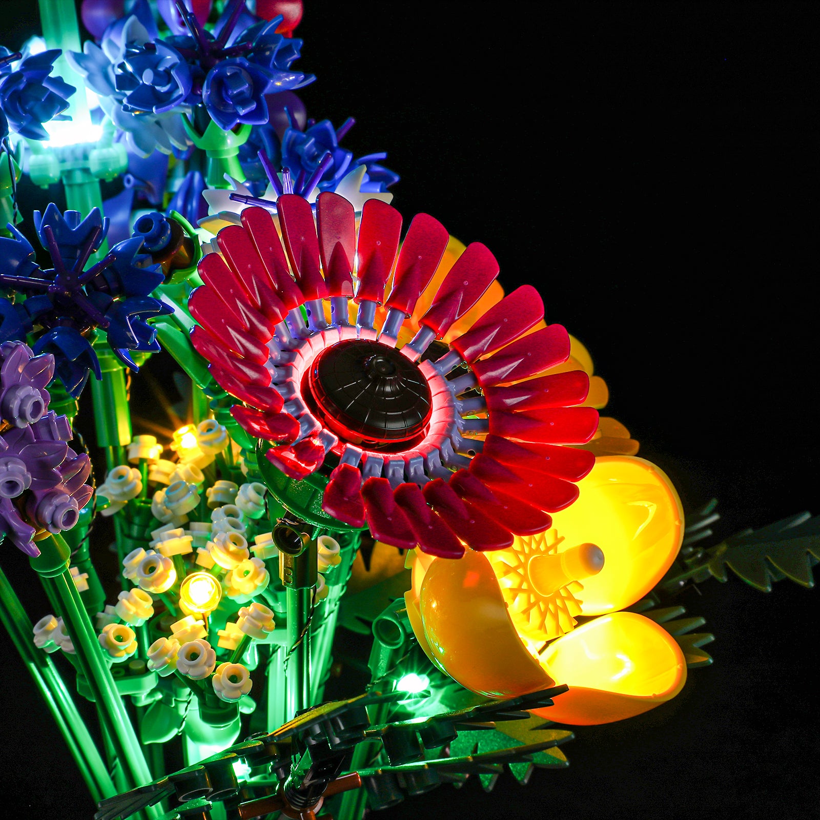 Beleuchtungsset für Wildblumenstrauß 10313-Briksmax