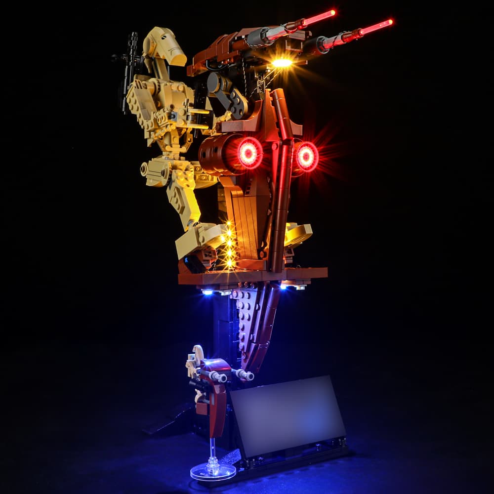 Briksmax Light Kit For Battle Droid with STAP #75428- 5