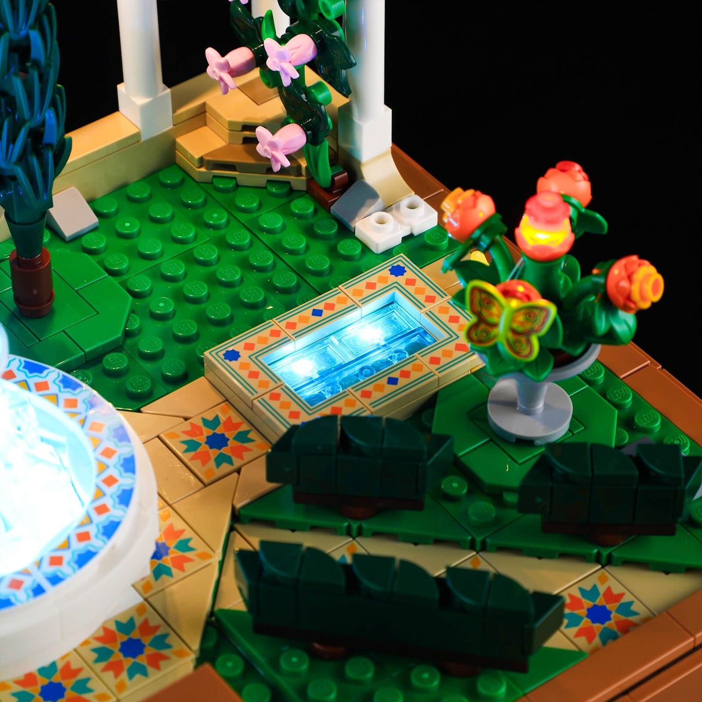 Light Kit for Fountain Garden 10359 -Lightailing