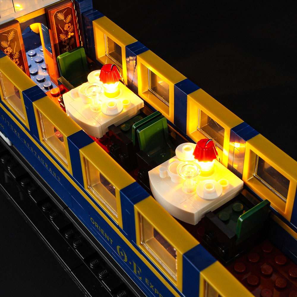 Light kit for The Orient Express Train 21344-Briksmax