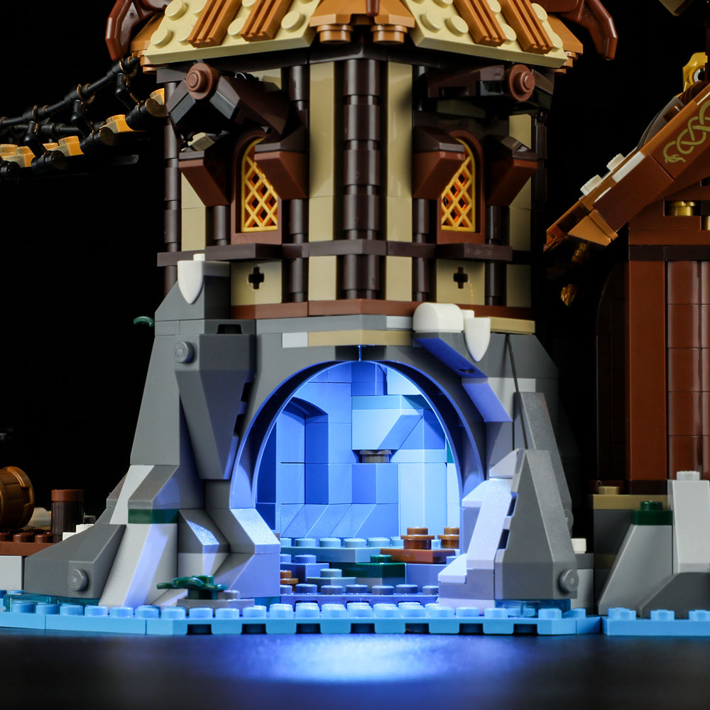 Light Kit for Viking Village 21343-Lightailing