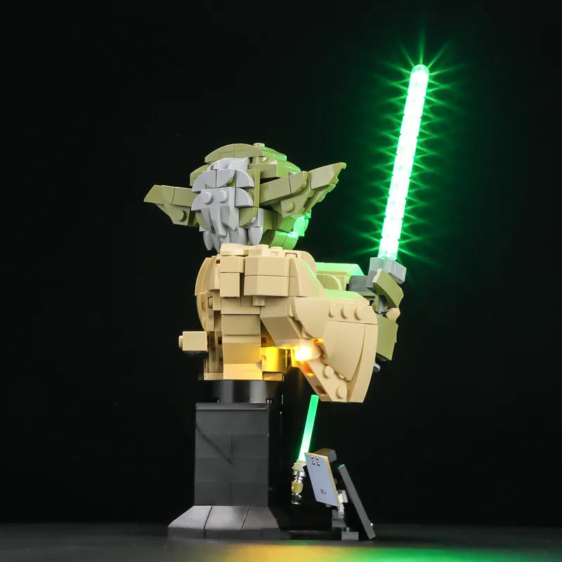 Beleuchtungsset für Yoda Büste 75438-Briksmax 2.0