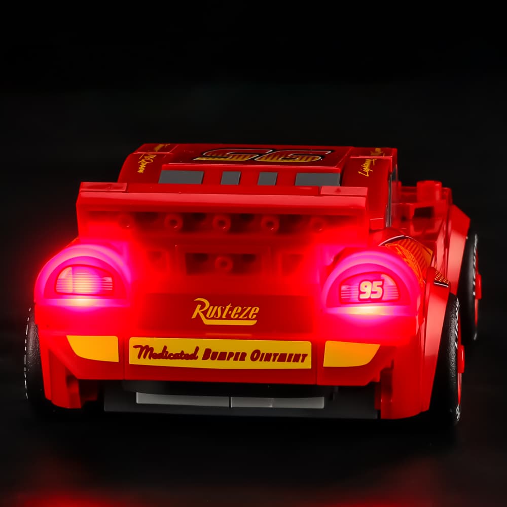 Light Kit for Lightning McQueen 77255- Briksmax 2.0