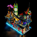 BriksMax Lichtset für LEGO® NINJAGO® City Märkte 71799