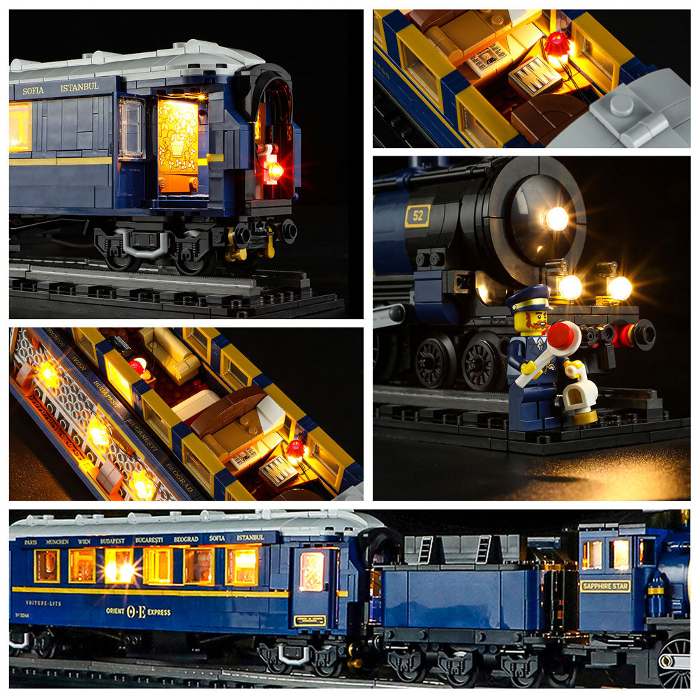 Light kit for The Orient Express Train 21344-Lightailing