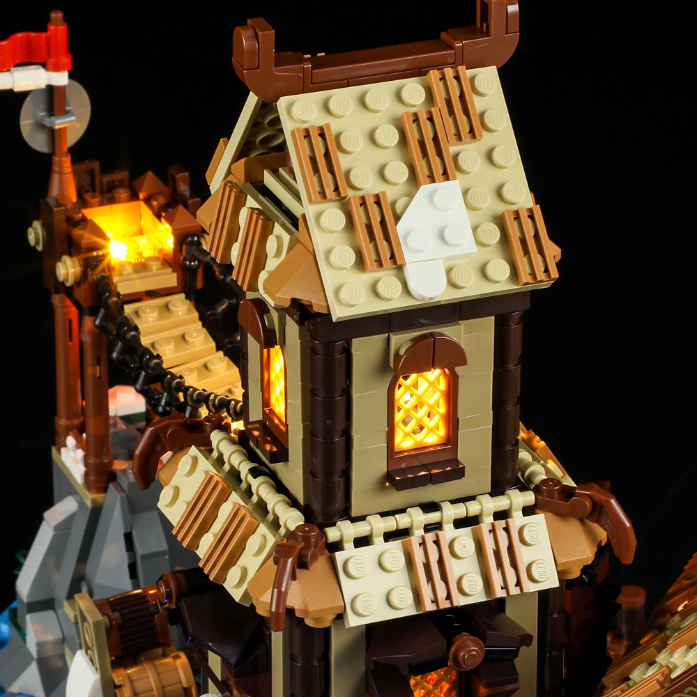 Light Kit for Viking Village 21343-Lightailing