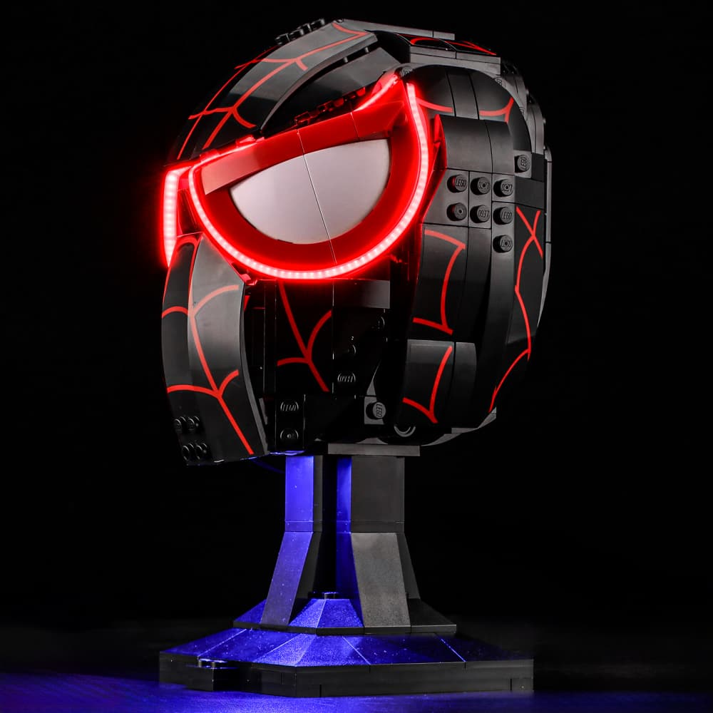 Lightailing Light Kit For LEGO Miles Morales' Mask #76329 - 5