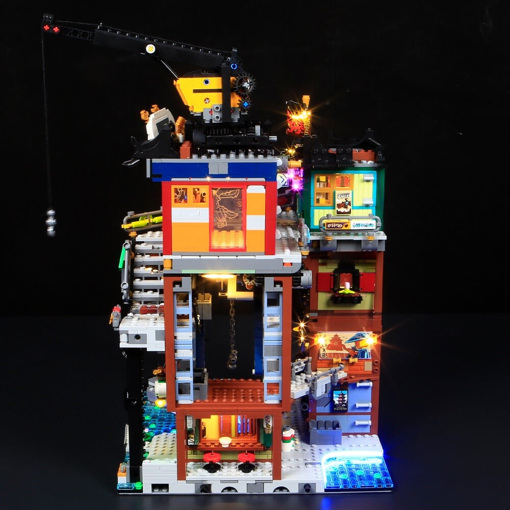 Briksmax 2.0 Light Kit For LEGO NINJAGO City Workshops #71837-6
