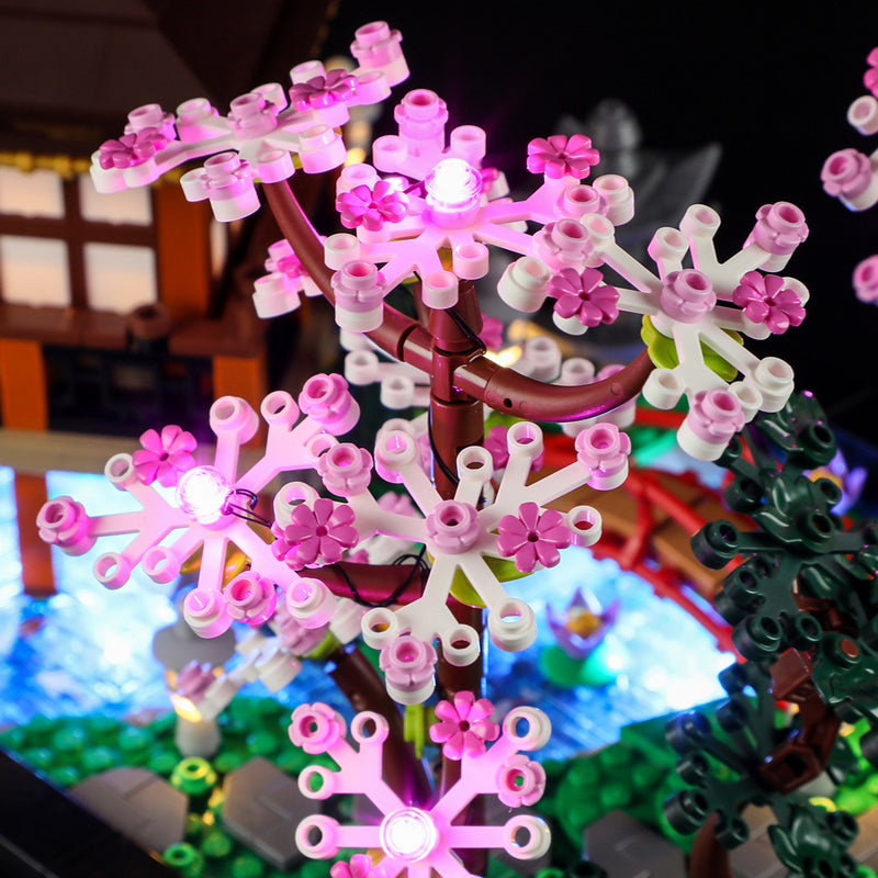 Kit d'éclairage télécommandé pour Lego 10315 Le Jardin Tranquille