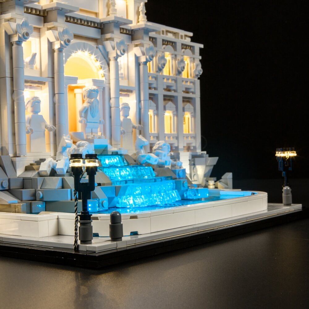 Kit d'éclairage pour fontaine Trevi 21062 - Briksmax 2.0 (Version avec télécommande)